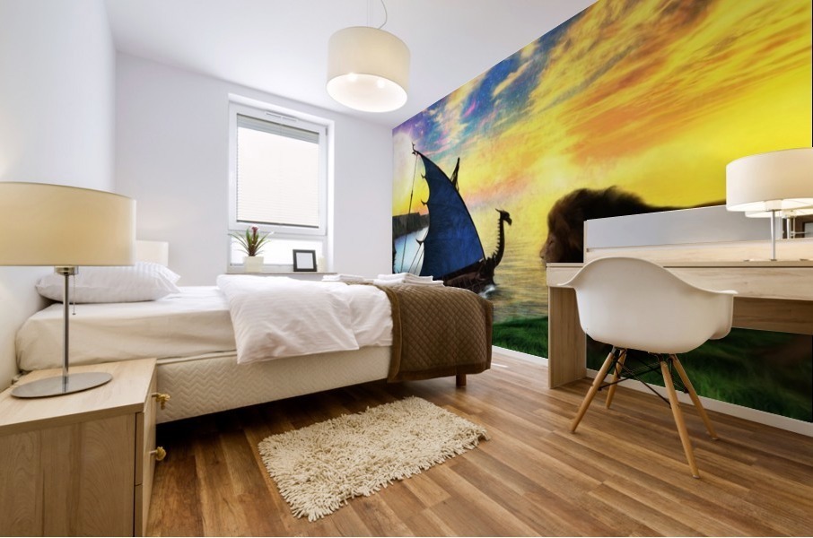 Onward Mural print