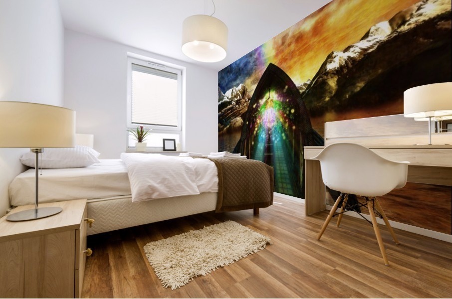 The Moscovium Chamber Mural print