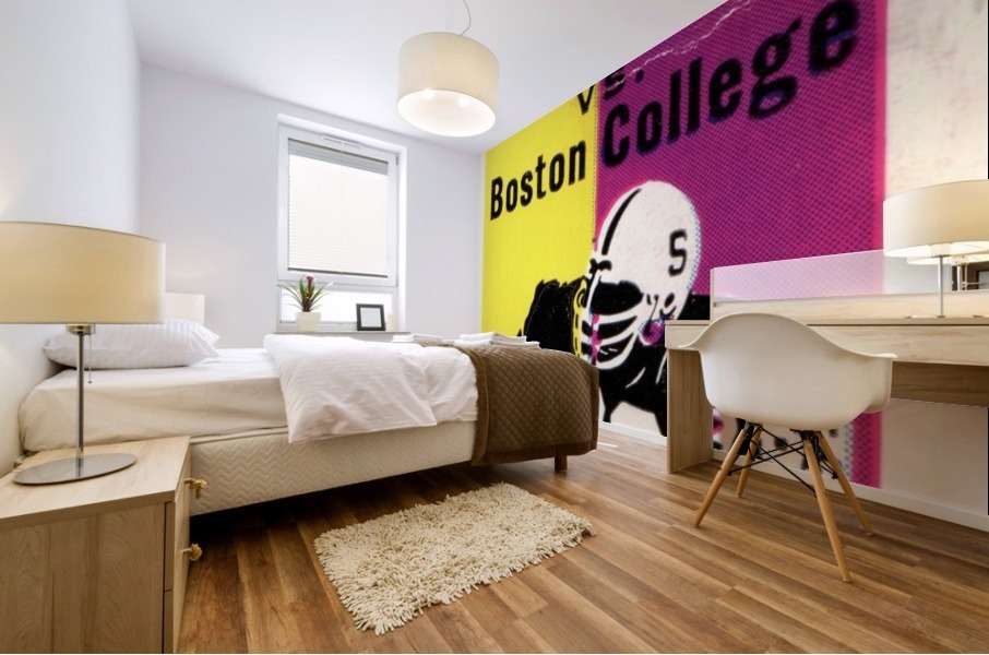 1979_College_Football_Boston College vs. Stanford_Palo Alto_Row One Brand College Art Mural print