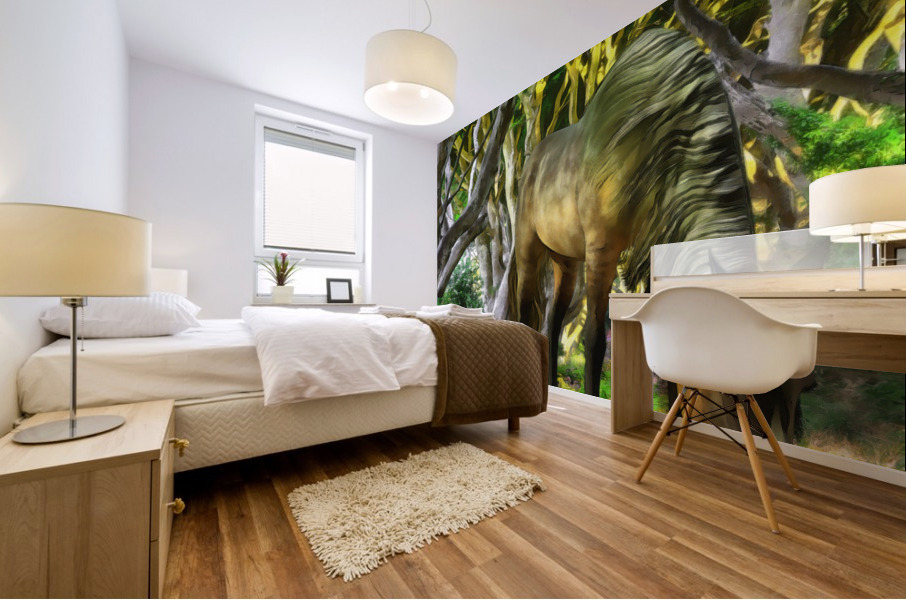 Heavenly Lane Mural print