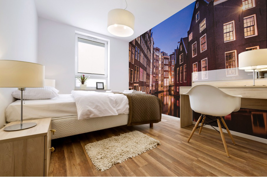 Amsterdam Lights Mural print