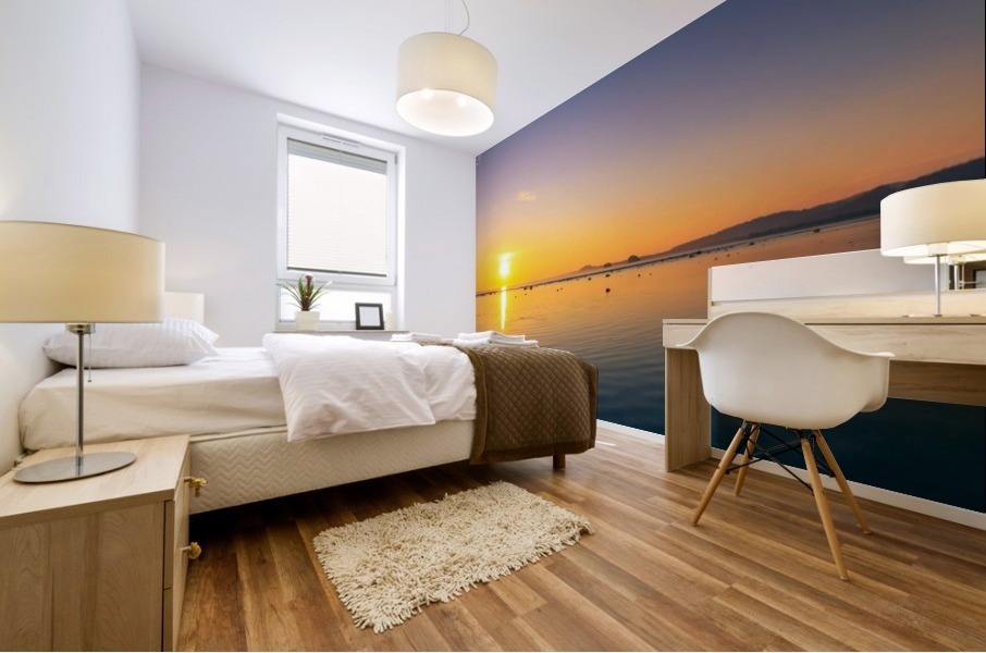 Calm Waters Sunrise 2 Mural print