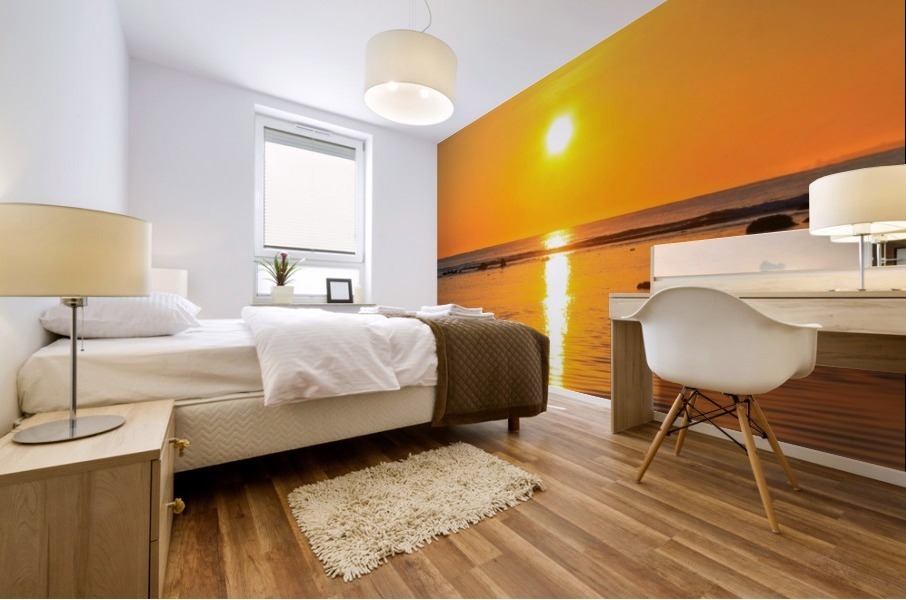 Sunrise Papua New Guinea Coast  Mural print