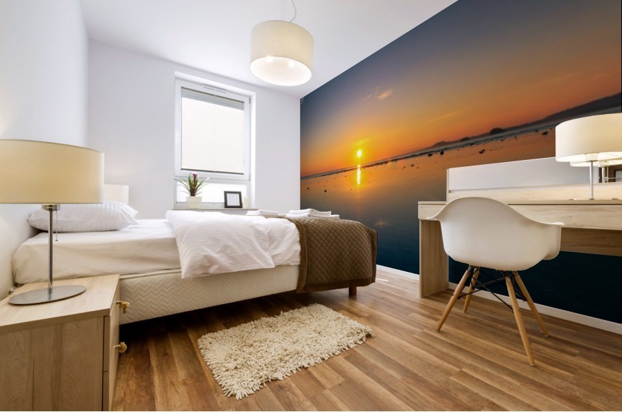 Sunrise Papua New Guinea Mural print