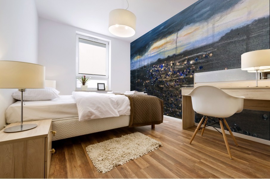 Descent I  Mural print