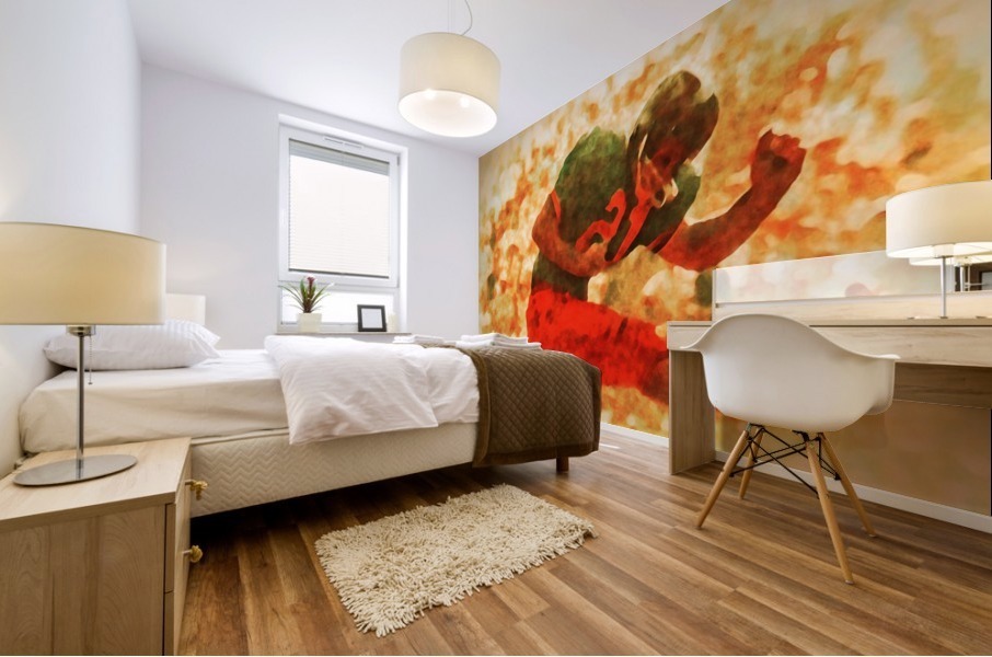 Vintage Football Art 21 Mural print