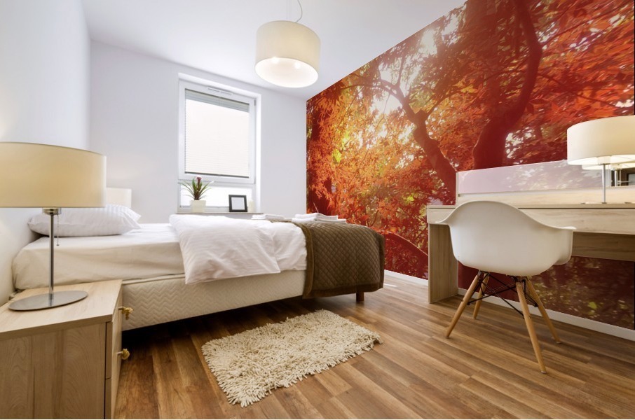 Autumn Leaves Mural print