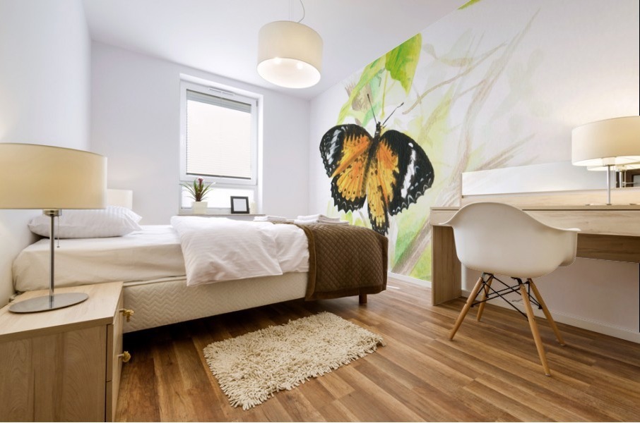 Butterfly Mural print