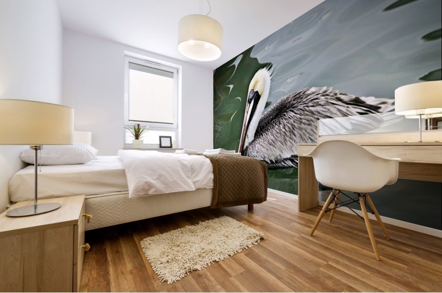 Pelican 2 Mural print