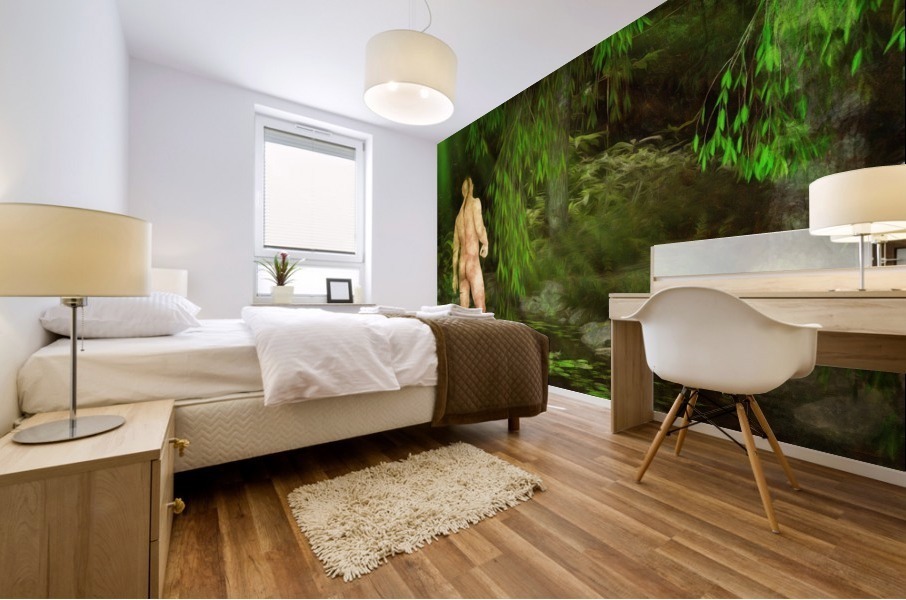 Willow Creek Male Mural print
