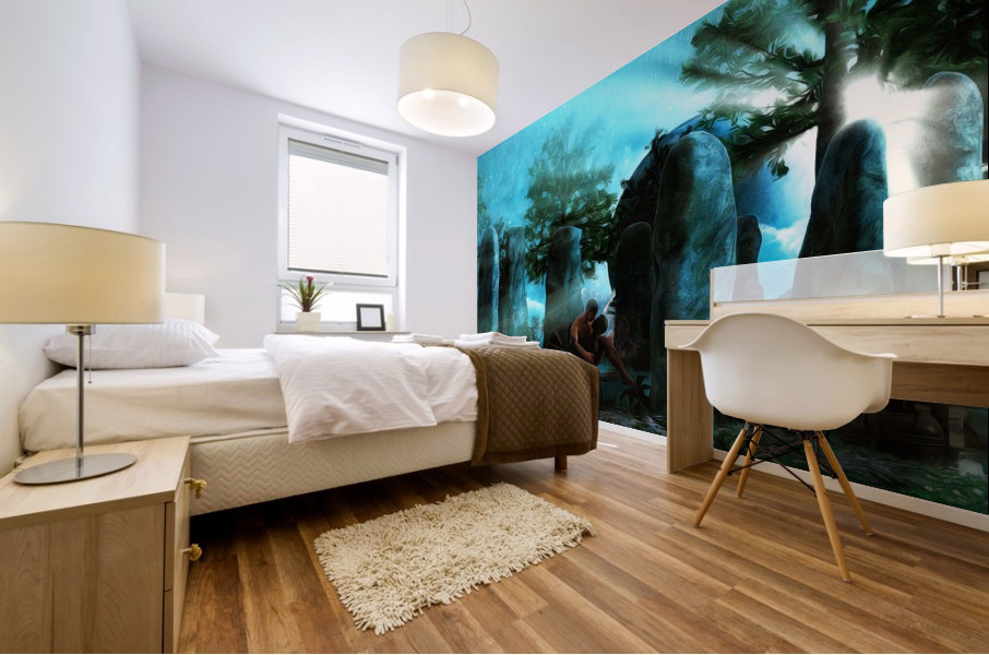 The Stones of Eannen Mural print