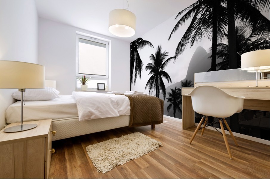 Ipanema B&W Mural print