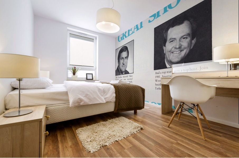 The Carolina Basketball Show  Mural print