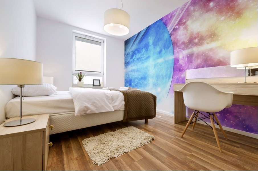 Jovian Orbit Mural print