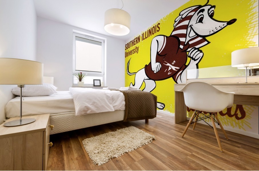 Southern Illinois University Salukis Mural print