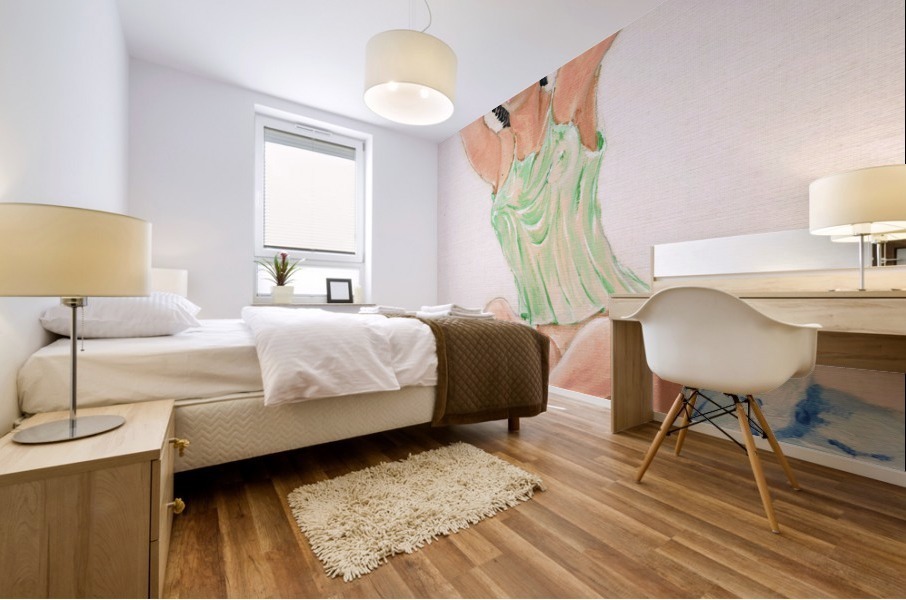 NICOLE  - Crayons Mural print