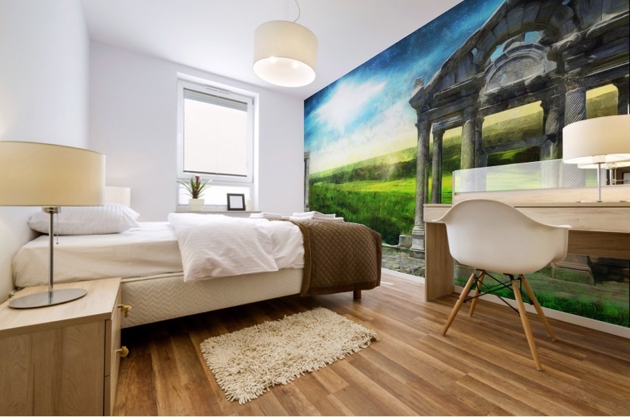 Summer Light Sky Mural print