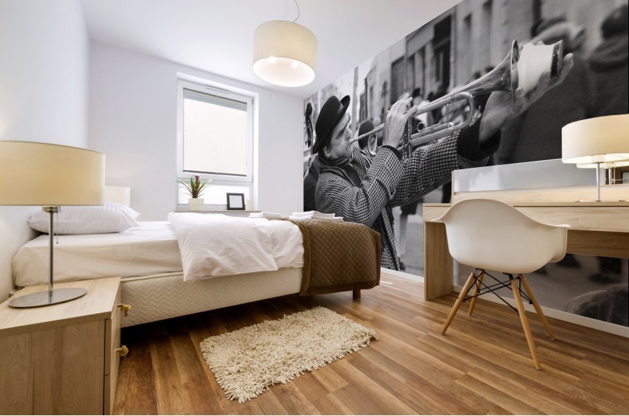 Musique rue des Francs Bourgeois Mural print