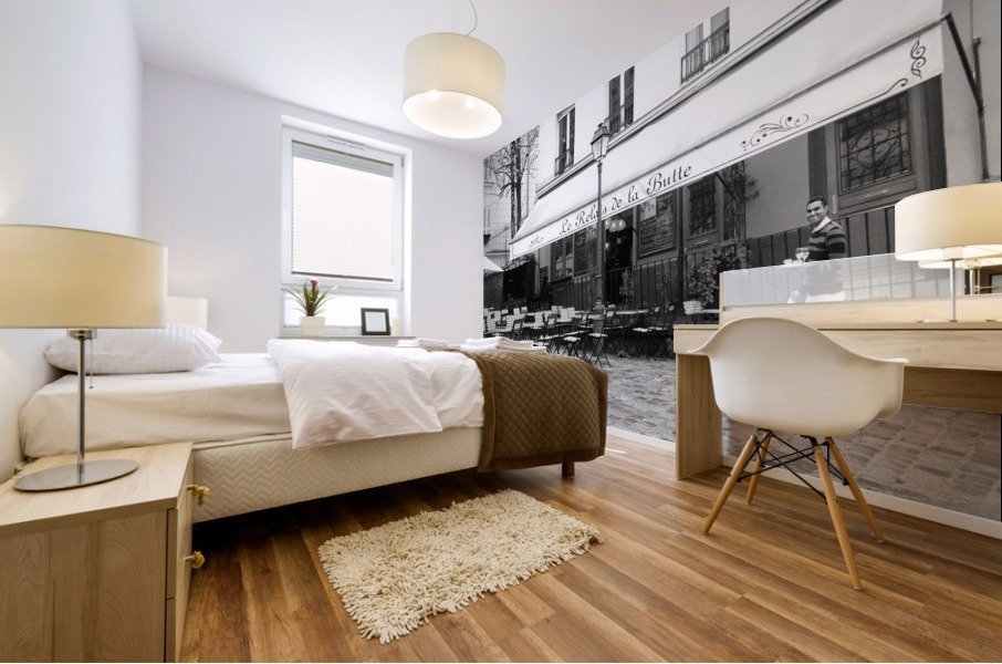 Les Abesses Mural print