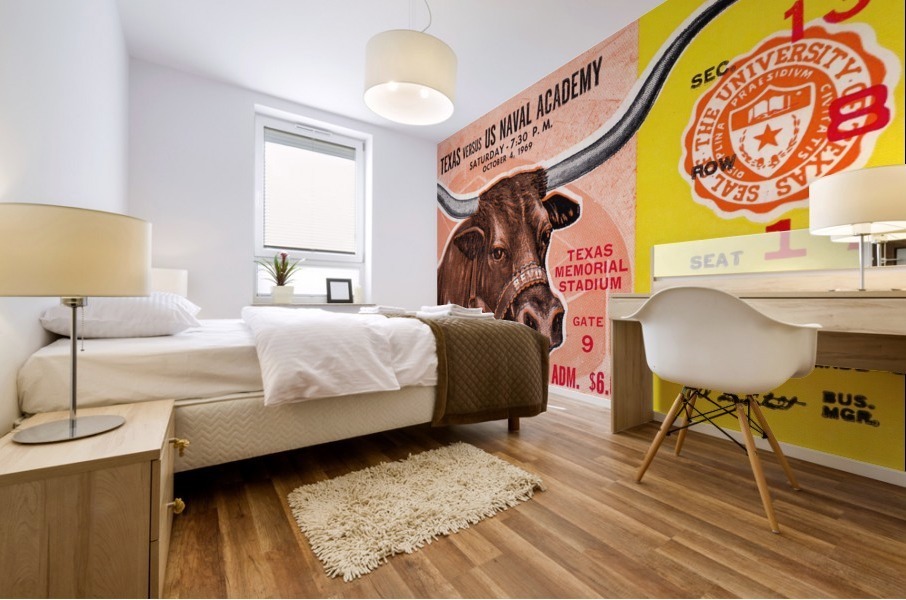 texas longhorns football gift ideas Mural print