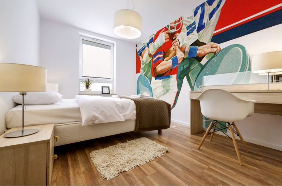 1978 Dallas Cowboys Art by Steve Harris Mural print