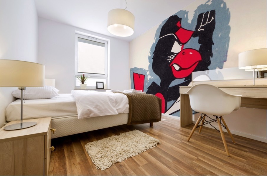 1964 baltimore orioles vintage baseball art poster Mural print