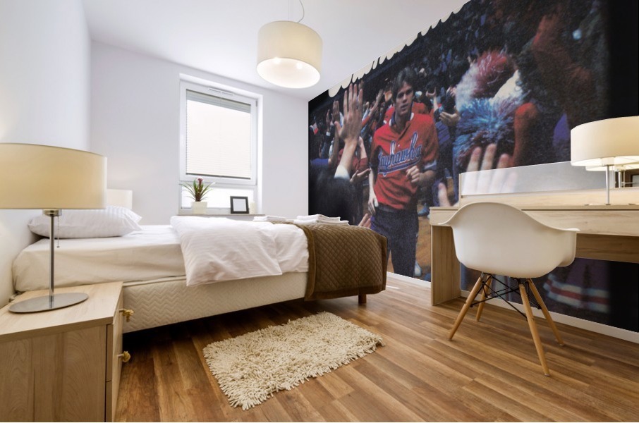 1982 Kansas Jayhawks Basketball Art Mural print