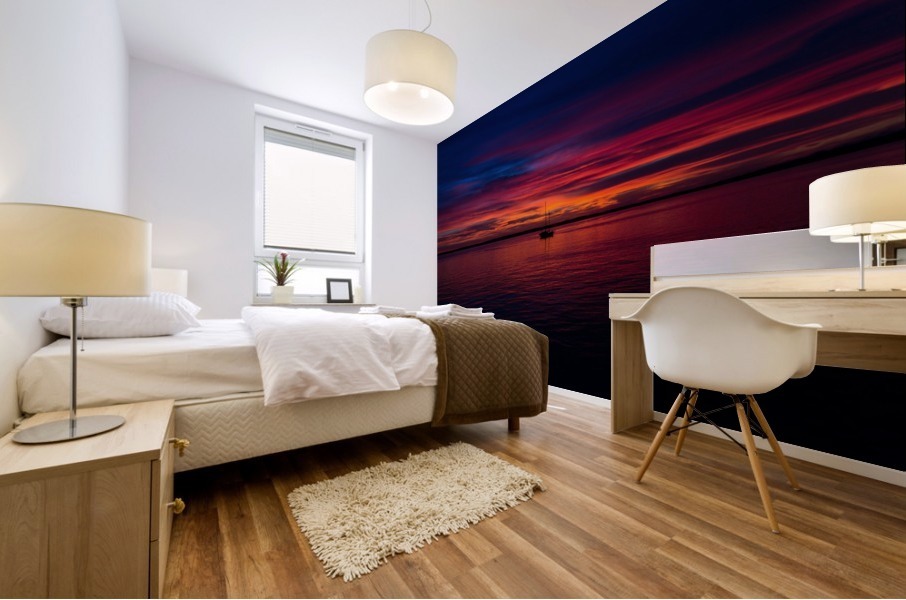 beach landscape sea coast Mural print