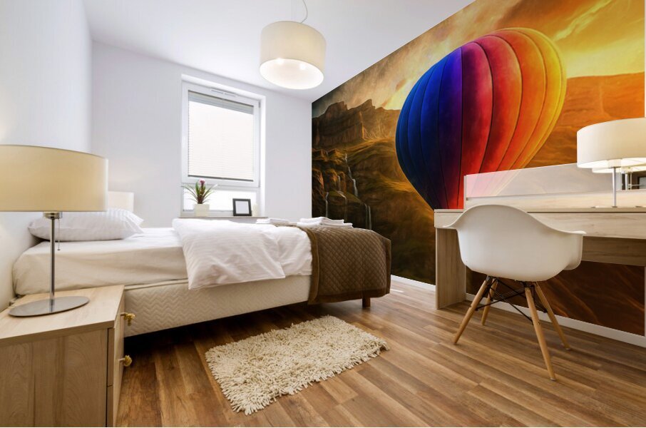 A Peaceful View Mural print