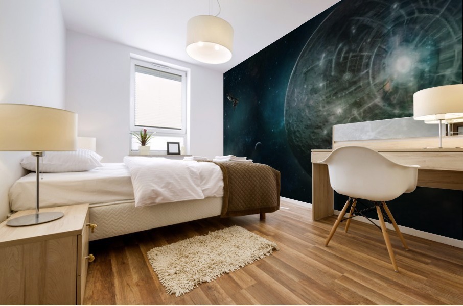 Dark Side of the Moon Mural print