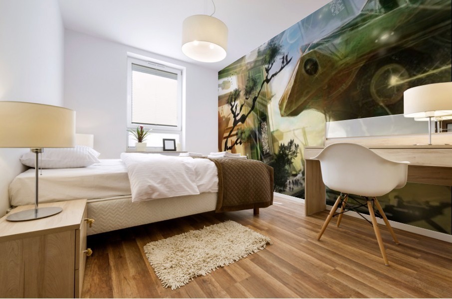 Docking Station Mural print