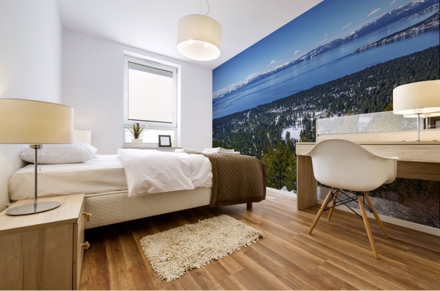Lake Tahoe Pano Mural print
