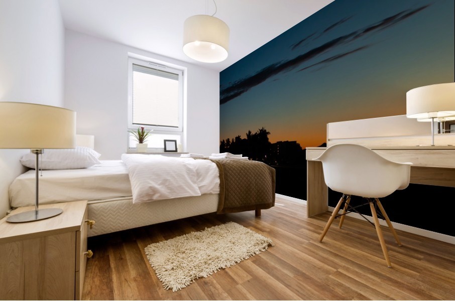 Just Another Tequila Sunrise Mural print