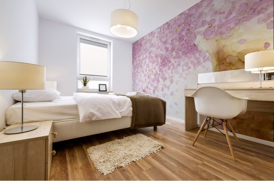 Cherry blossom Mural print