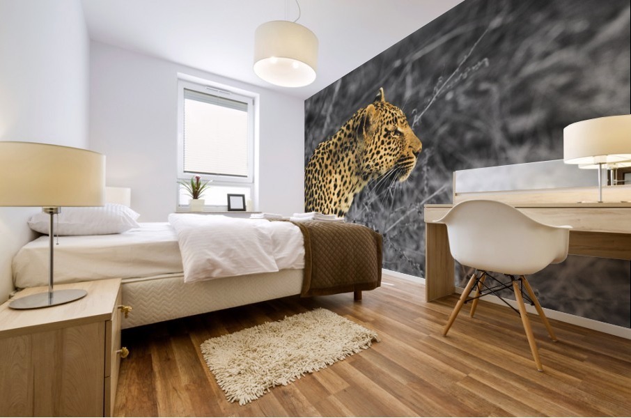 Leopard Mural print