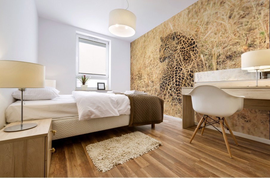 Leopard Mural print