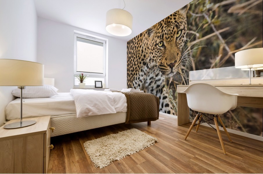 Leopard Mural print