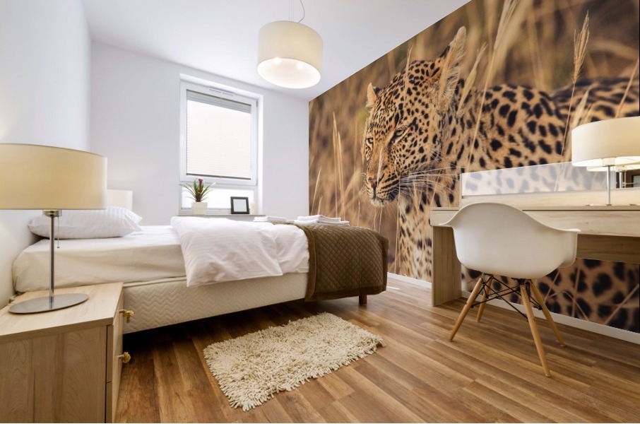 Leopard Mural print