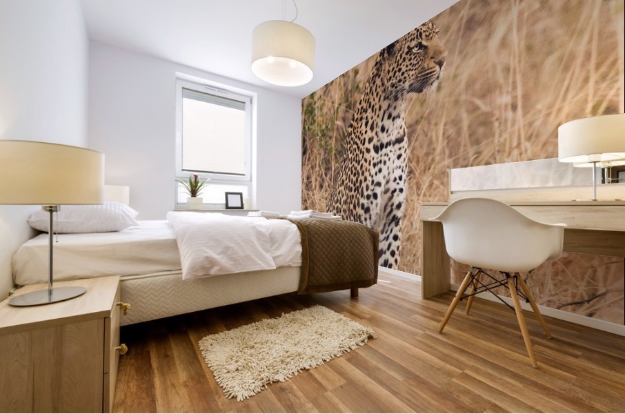 Leopard Mural print