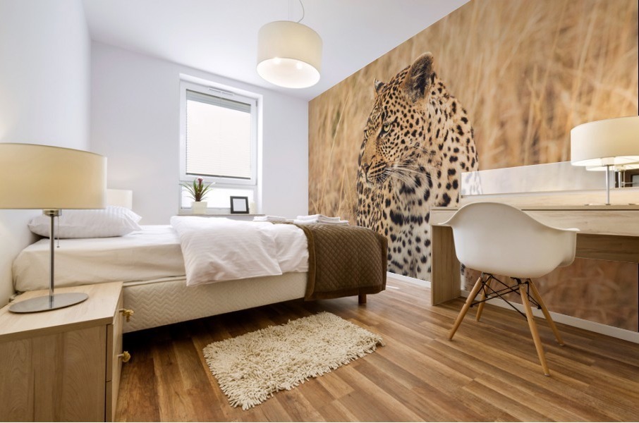 leopard Mural print