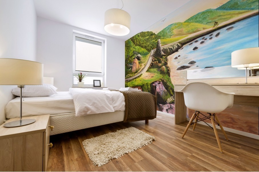 sangonaagbe Mural print