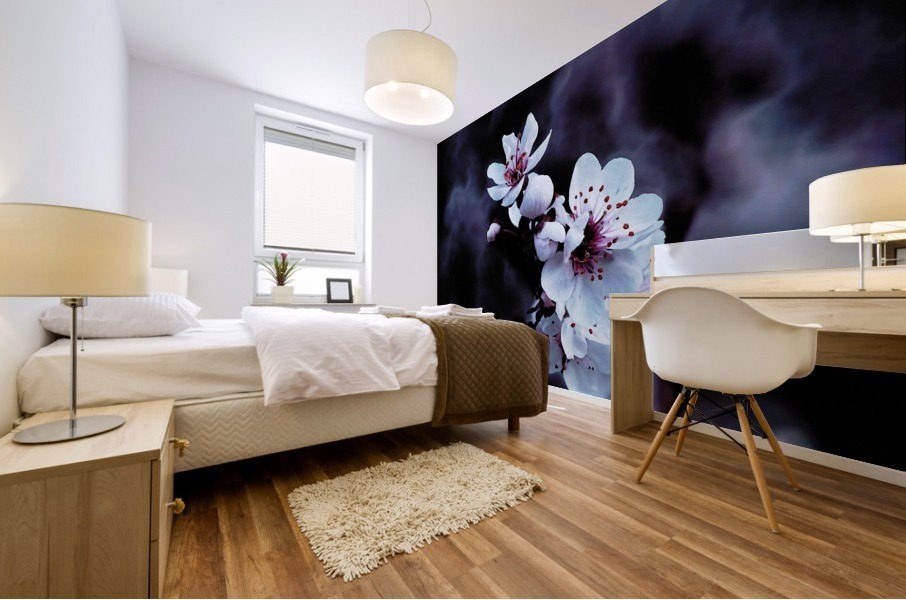 Night Flowers Mural print