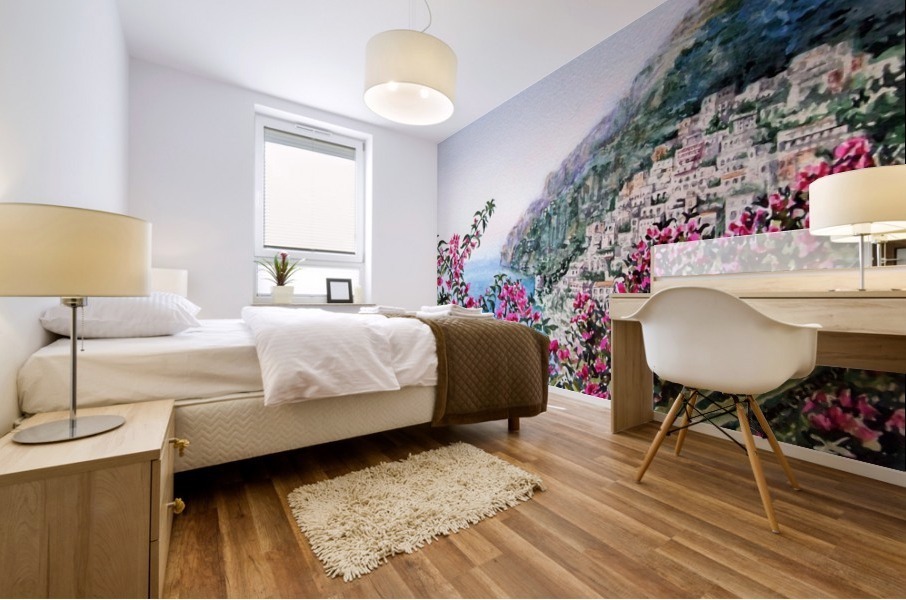 Positano Italy Mural print