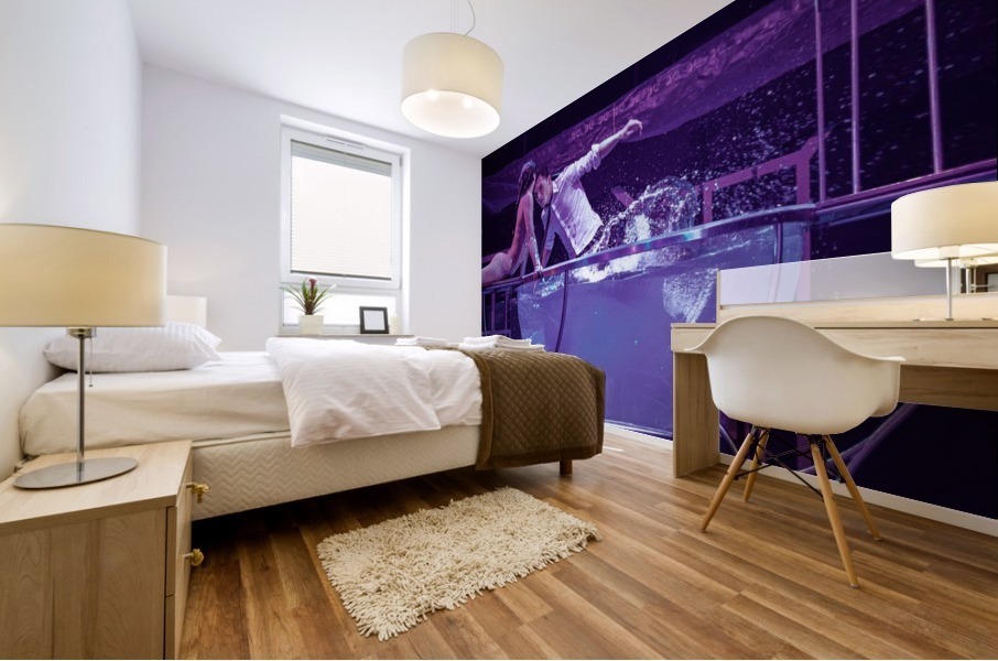 Glass Full Of Dance Mural print