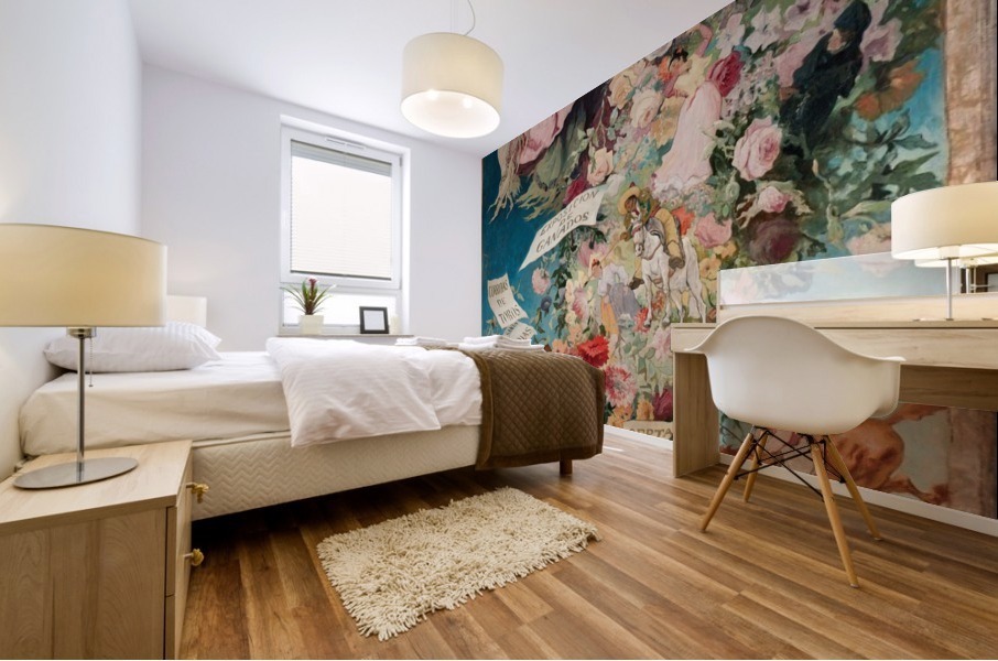 Spring in Seville Mural print