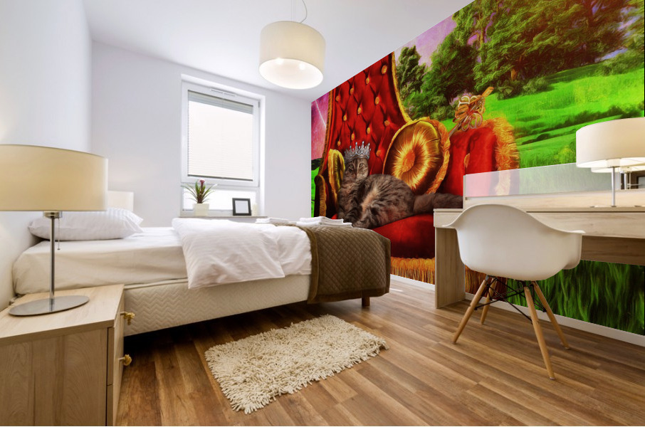 The Empress Mural print