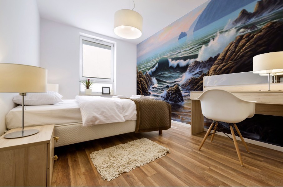 Dancing Tide Mural print