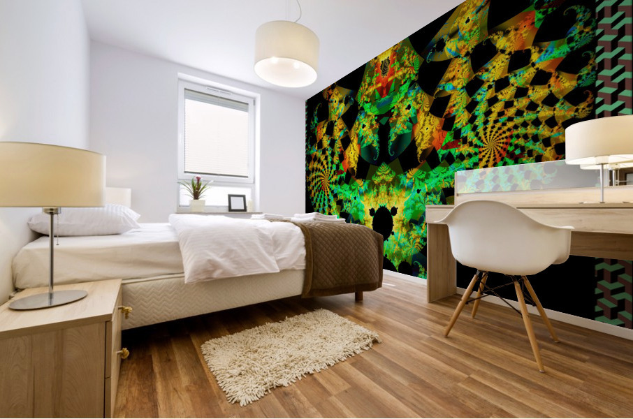 Guardians of the Forest Mural print