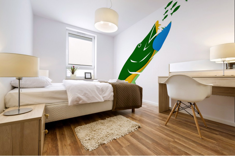 muskyVsSchoolwlavasquare1500x 01 Mural print