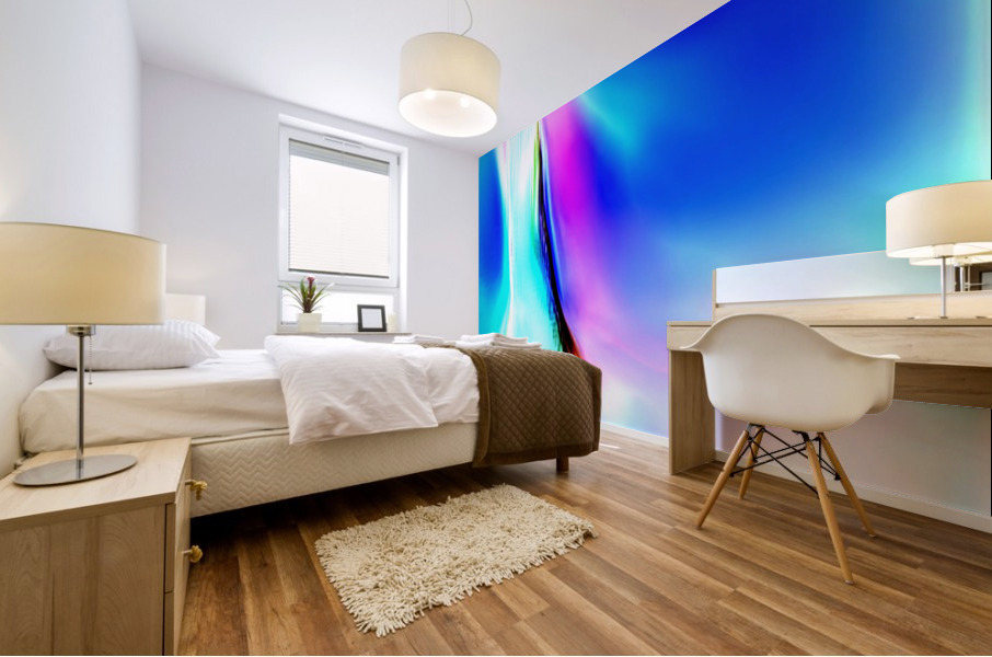 Composicion1014 Mural print